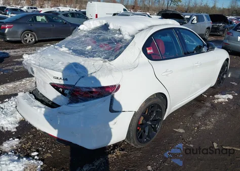 2021 Alfa Romeo Giulia Ti Awd from USA, damaged, VIN ZARFANBNXM7648087